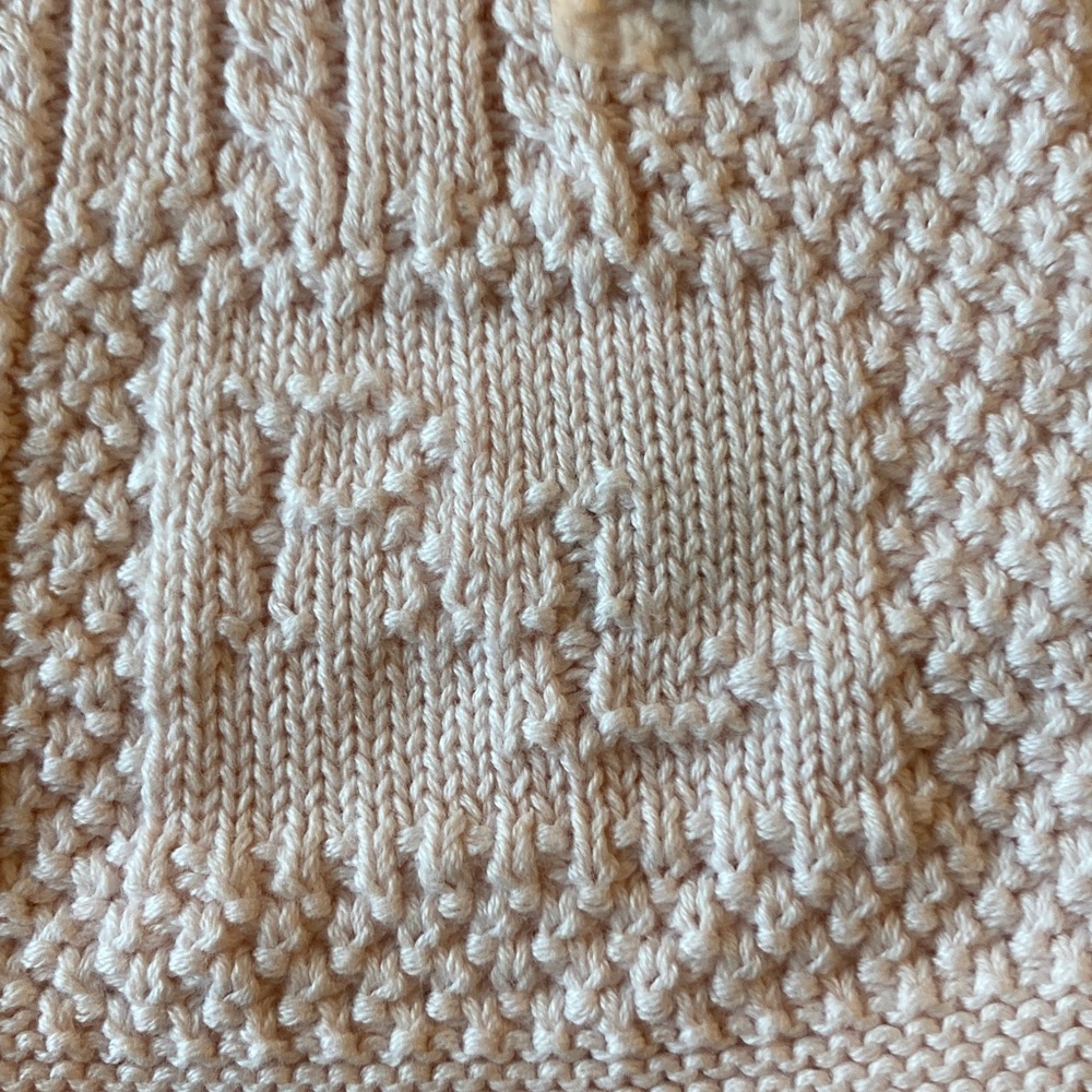 NWT Ralph Lauren Baby Pink Knit Hooded Sweater Size 12 Months - Picture 8 of 16